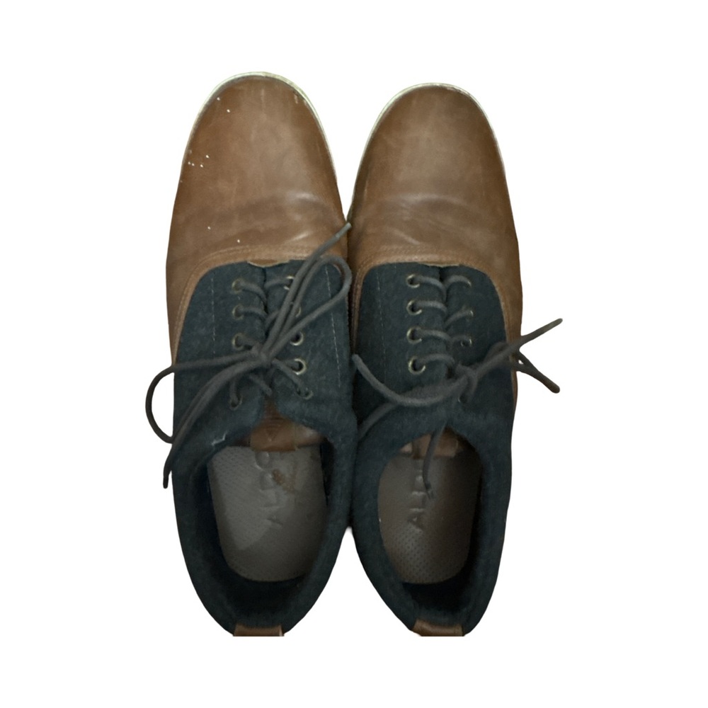 Also Men's Brown and Black Casual Shoes - size 11